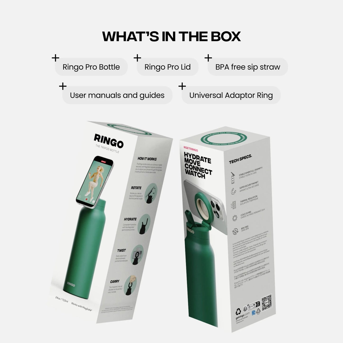 Ringo Pro XL (950ml) Groen