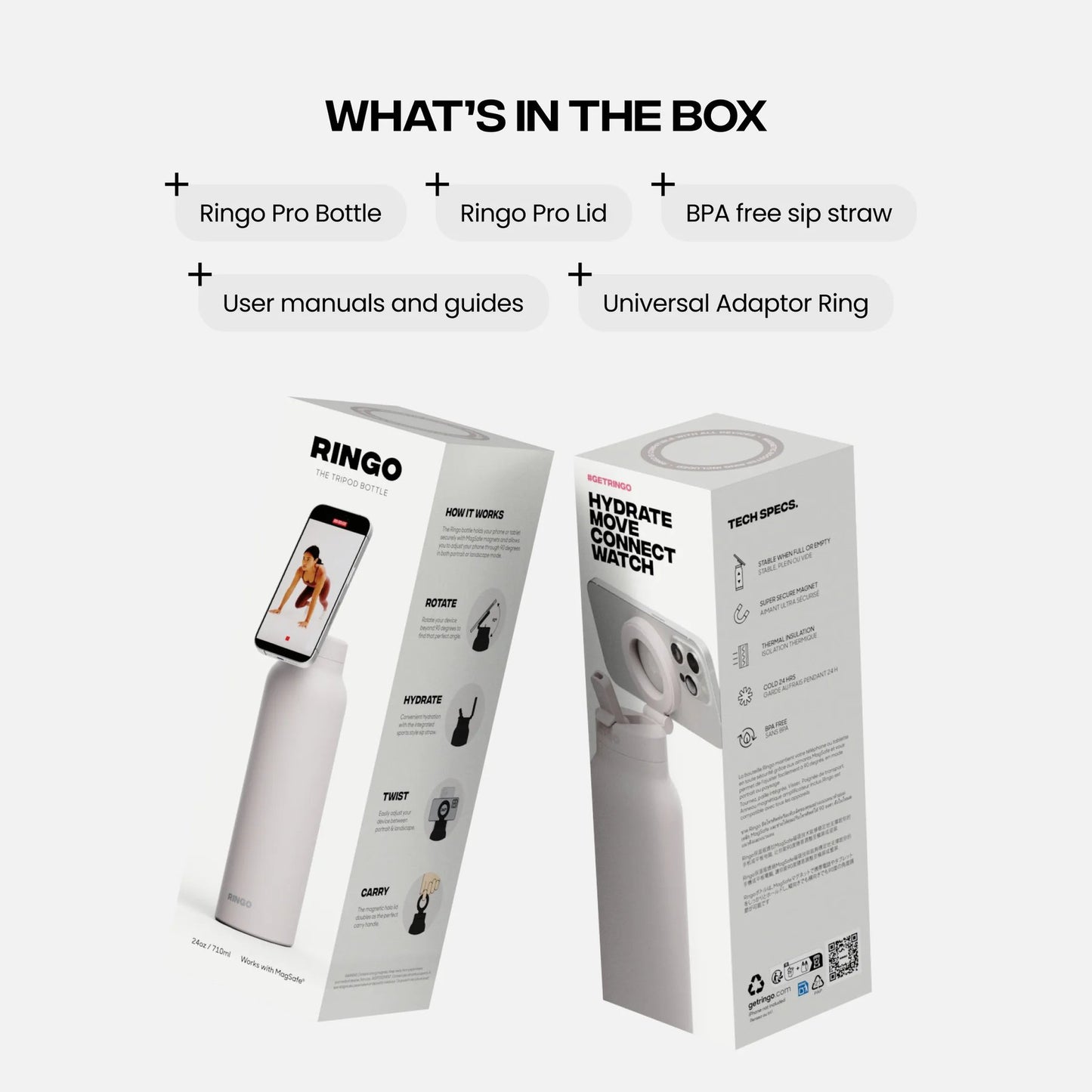 Ringo Pro XL (950ml) Ivoor