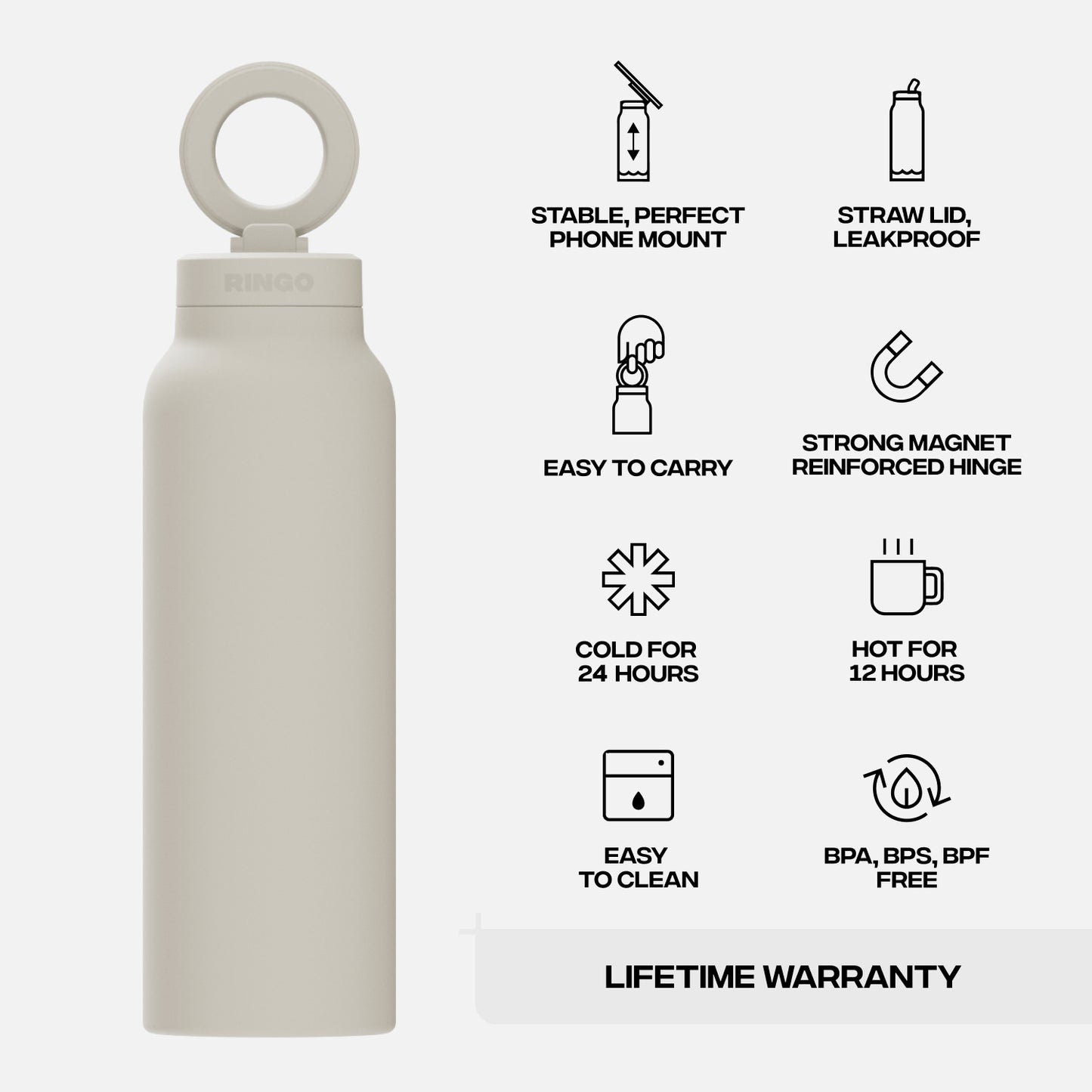 Ringo Pro XL (950ml) Ivoor