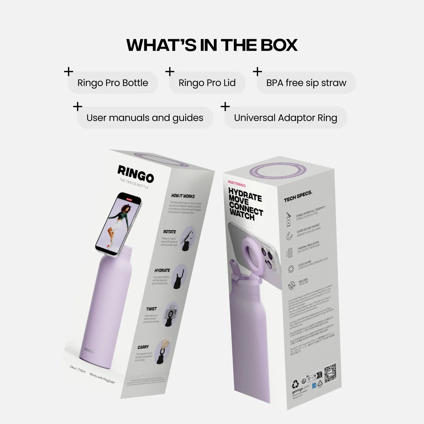 Ringo Pro XL (950ml) Lila